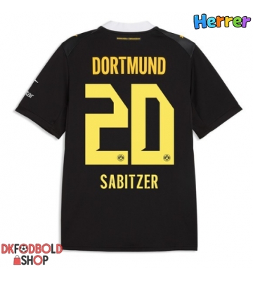 Borussia Dortmund Marcel Sabitzer #20 Udebanetrøje 2026-27 Kort ærmer Borussia Dortmund Marcel Sabitzer #20 Udebanetrøje 2026-27 Kort ærmer